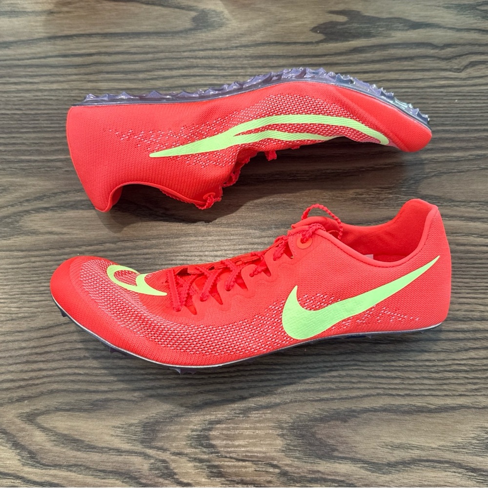 Men’s Size 8 Nike Ja Fly 4 Track Field Spikes Bright Crimson DR2741-601 NEW